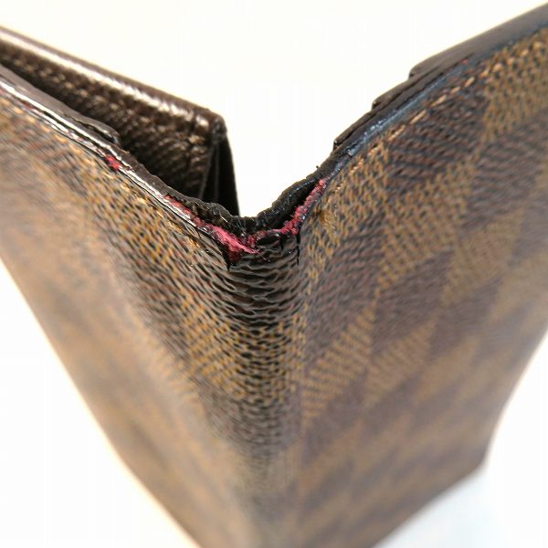 Louis Vuitton Damier Portefeuille Brazza Long Wallet N60017 in Good Condition