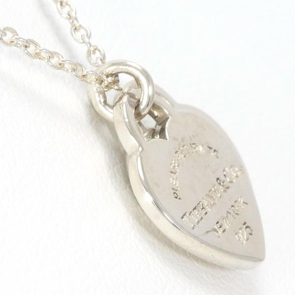 Tiffany & Co Return to Heart Silver Necklace in Excellent Condition