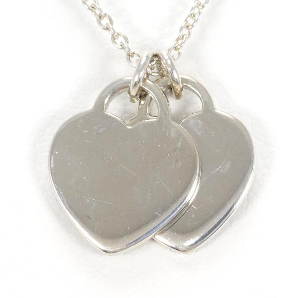 Tiffany & Co Return to Heart Silver Necklace in Excellent Condition