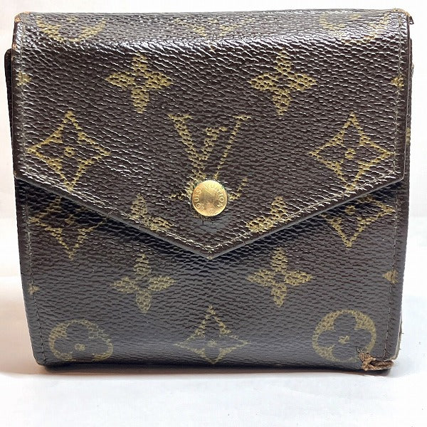 Louis Vuitton Monogram Bifold Wallet M61660 in Fair Condition