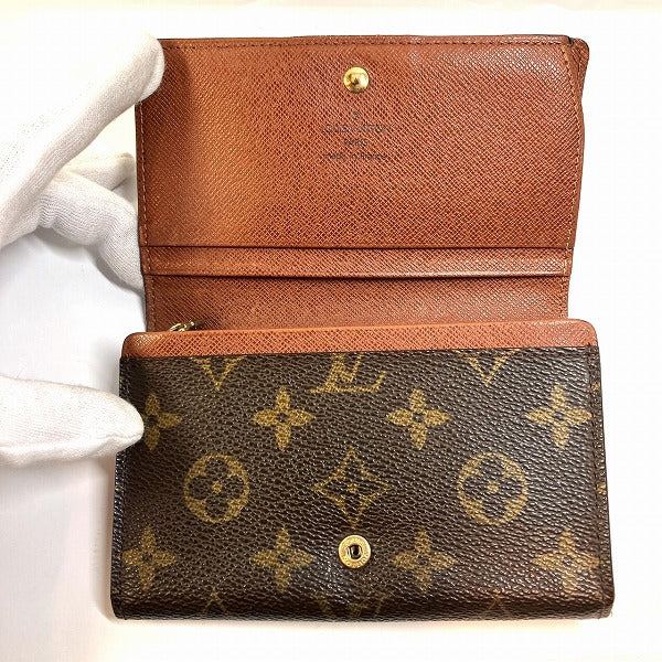 Louis Vuitton Monogram Portomone Zip Wallet M61735 in Good Condition