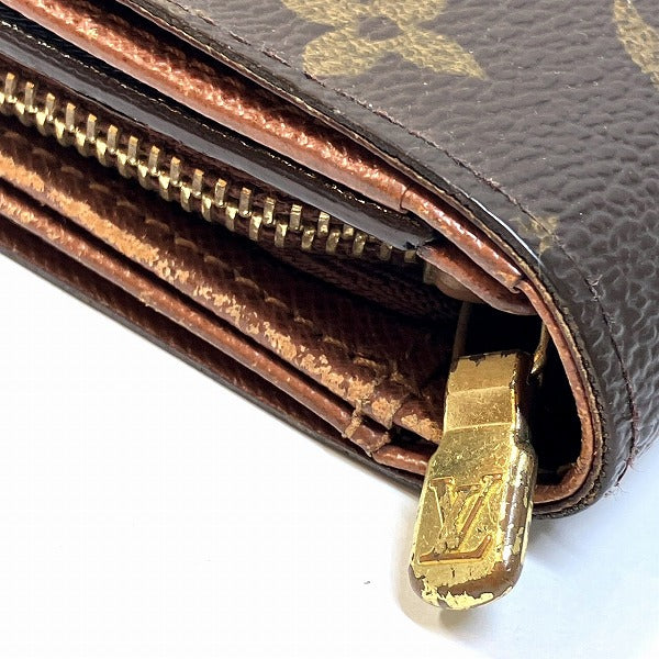 Louis Vuitton Monogram Portomone Zip Wallet M61735 in Good Condition