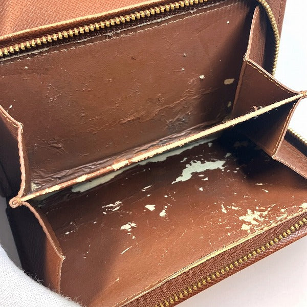 Louis Vuitton Monogram Portomone Bietresor Wallet M61730 in Fair Condition