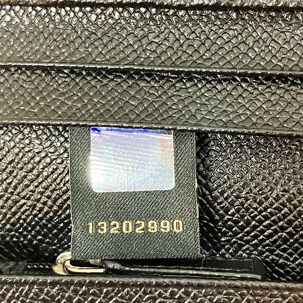 Bvlgari Leather Bifold Wallet 25752 in Good Condition