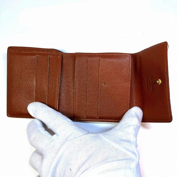 Louis Vuitton Monogram Bifold Wallet M61652 in Good Condition