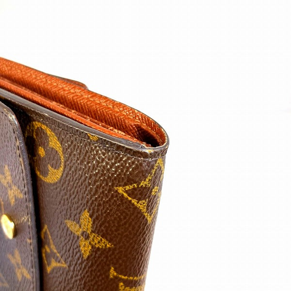 Louis Vuitton Monogram Bifold Wallet M61652 in Good Condition