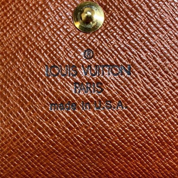 Louis Vuitton Monogram Bifold Wallet M61652 in Good Condition