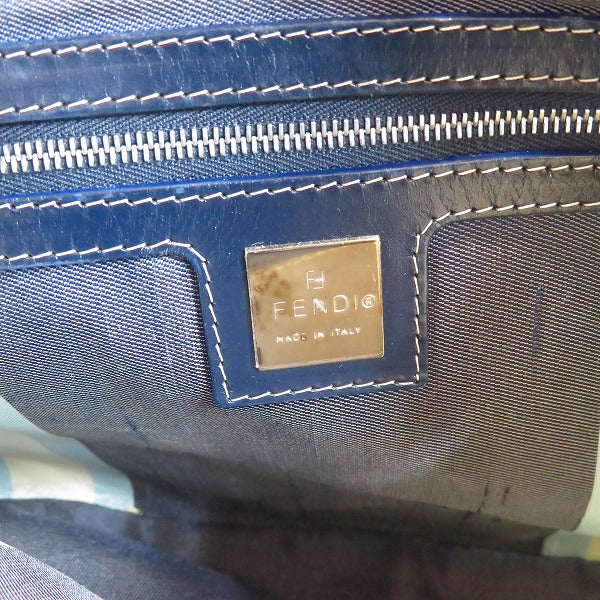 Fendi Mamma Bucket Denim Shoulder Bag in Good Condition