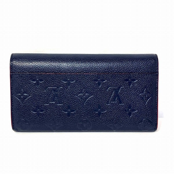 Louis Vuitton Monogram Empreinte Leather Long Wallet M62125 in Great Condition