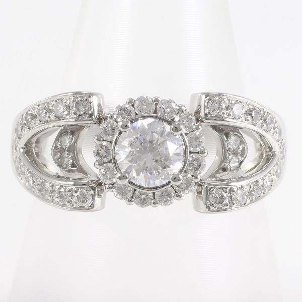 PT900 Platinum Diamond Ring 15