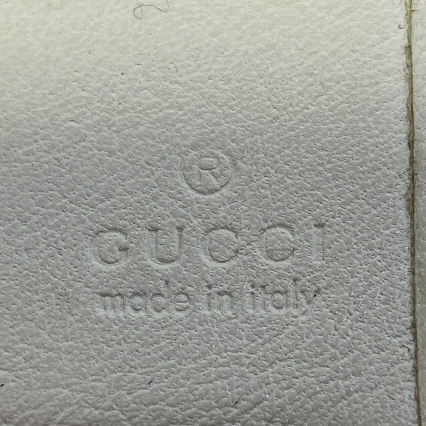 Gucci Canvas Leather Lovely Heart Long Wallet 203550 in Good Condition