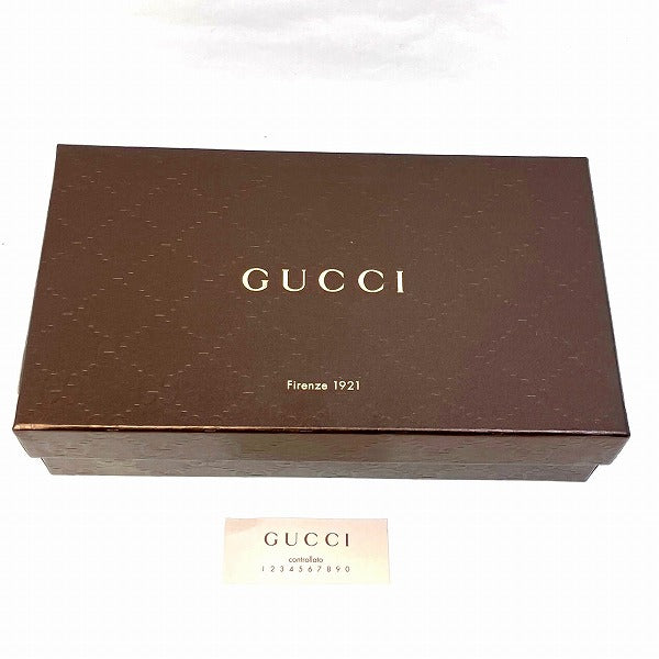 Gucci Canvas Leather Lovely Heart Long Wallet 203550 in Good Condition