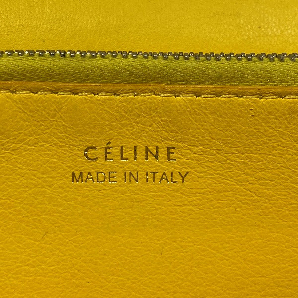 Celine Large Flap Multifunction Leather Wallet 101673AFE in Good Condition