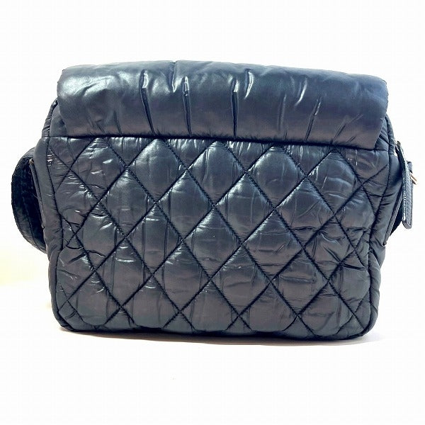 Chanel Nylon Leather Coco Cocoon Messenger Bag