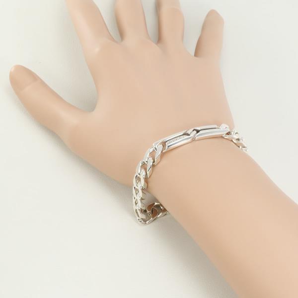 Gucci Knot Silver Bracelet 18cm 925 Silver in Excellent Condition