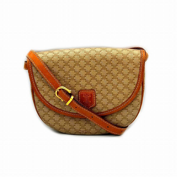 Celine Macadam Pattern Shoulder Bag DM92