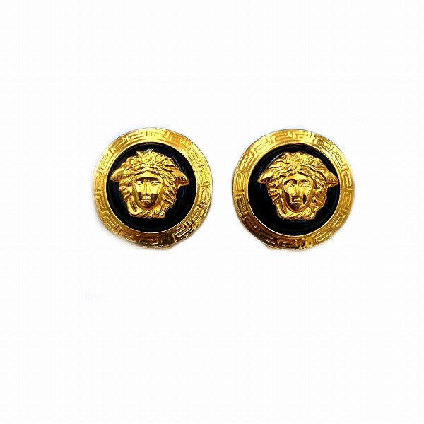 Versace Medusa Clip Earrings