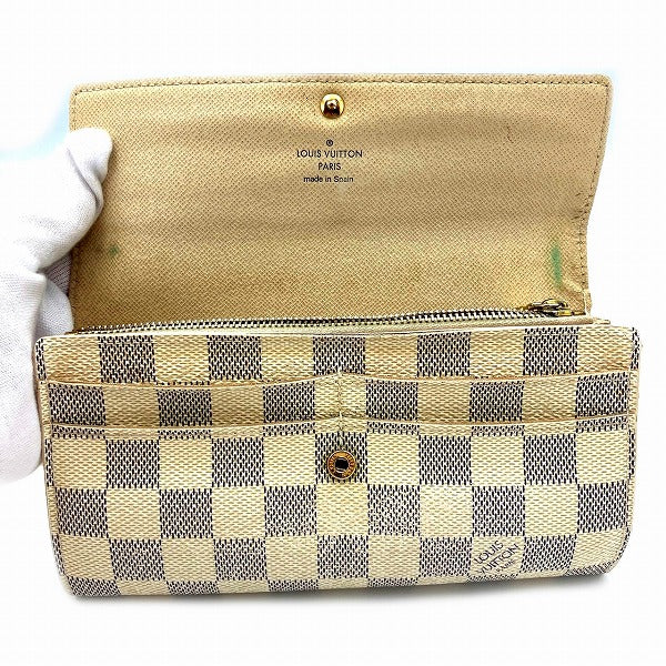 Louis Vuitton Damier Azur Long Wallet N61735