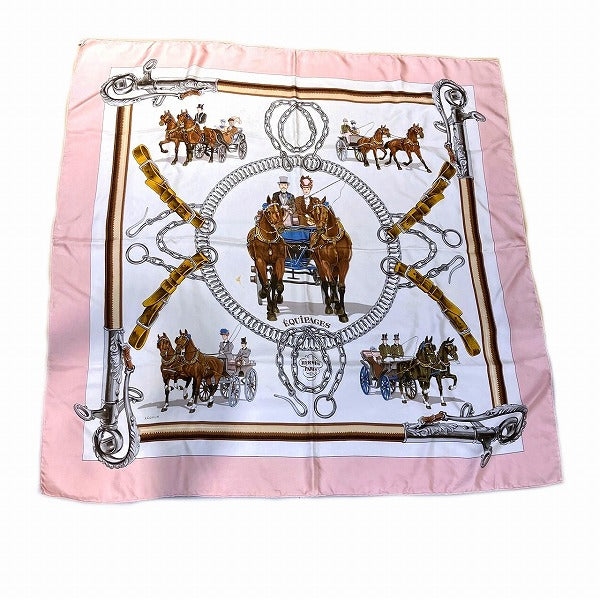 Hermes Silk Scarf Carre 90 in Good Condition