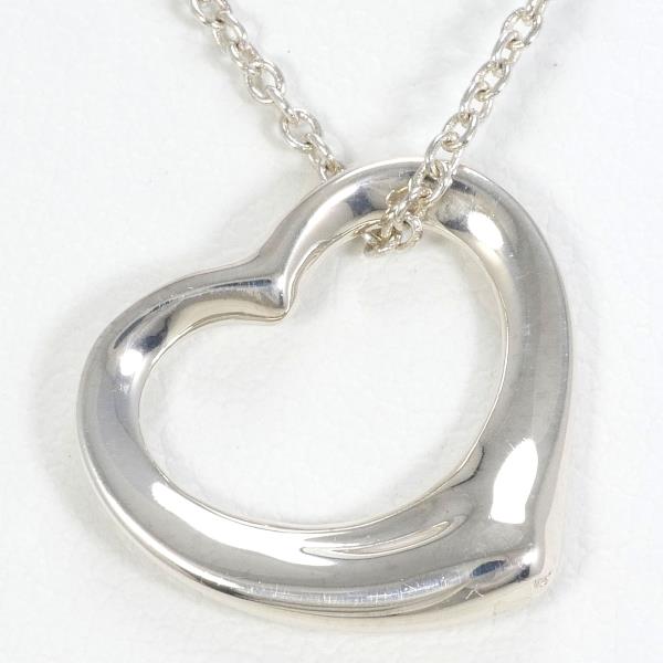 Tiffany & Co Open Heart Silver Necklace