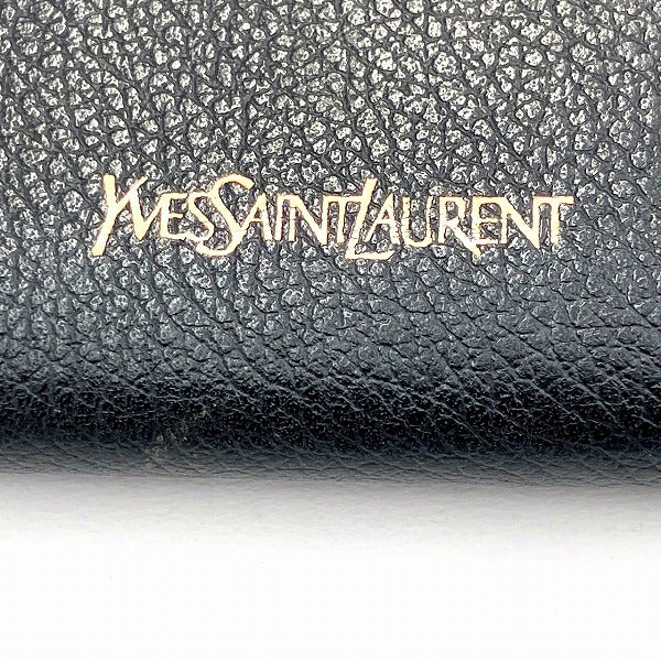 Yves Saint Laurent Black Leather Wallet