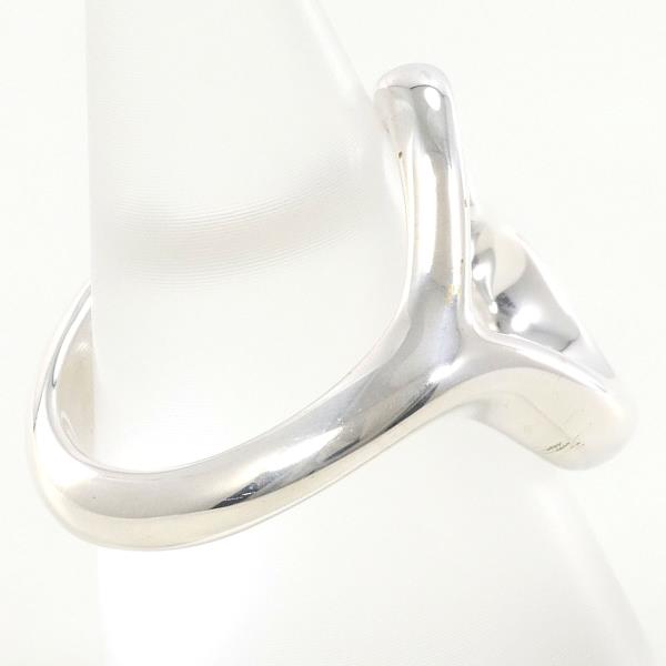 Tiffany Open Heart Silver Ring 10