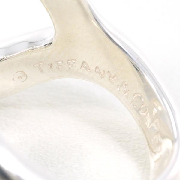 Tiffany Open Heart Silver Ring 10