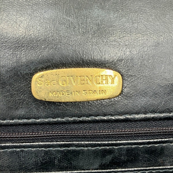 Givenchy Suede Leather Black Shoulder Bag