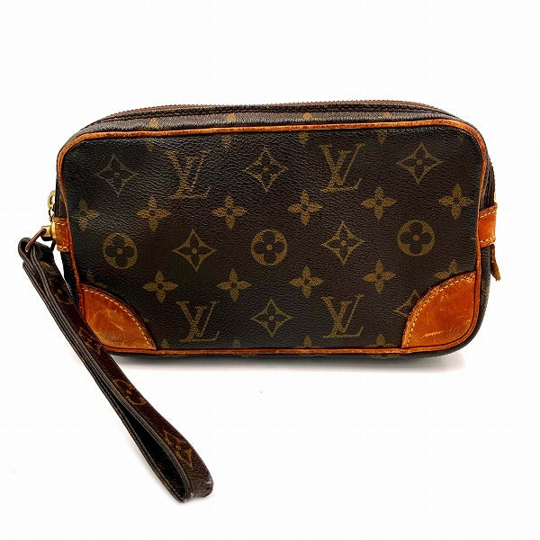 Louis Vuitton Monogram Marly Dragonne PM Clutch M51827