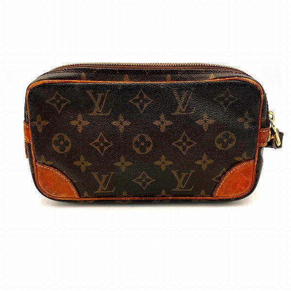 Louis Vuitton Monogram Marly Dragonne PM Clutch M51827