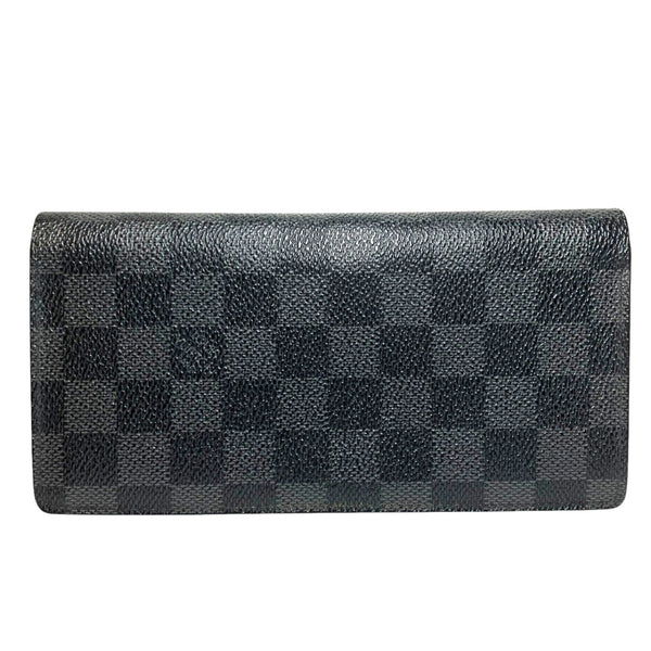 Louis Vuitton Portefeuille Brazza Damier Graphite Long Wallet