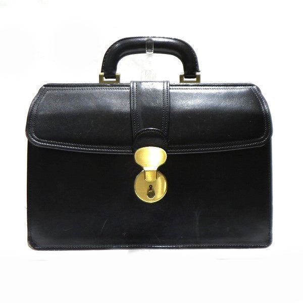 Leather Briefcase with Lock for Men in Fair Condition