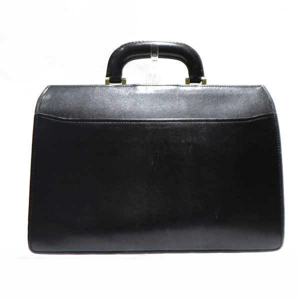 Leather Briefcase with Lock for Men in Fair Condition