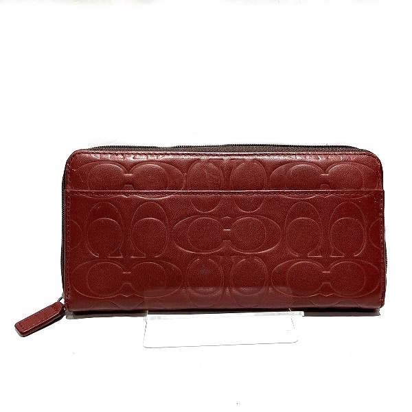 Coach Leather Bifold Wallet CE551 in Good Condition