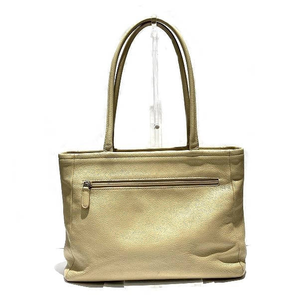 Nina Ricci Beige Leather Tote Bag in Good Condition