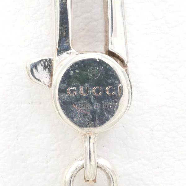 Gucci Interlocking G Silver Bracelet in Excellent Condition