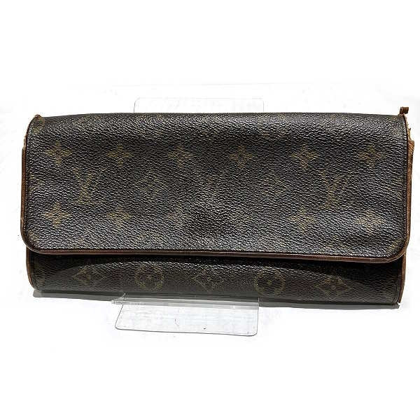 Louis Vuitton Monogram Pochette Twin GM Shoulder Bag M51852 in Fair Condition