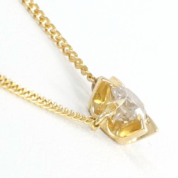 K18 Yellow Gold Diamond Necklace 0.31ct in Pristine Condition