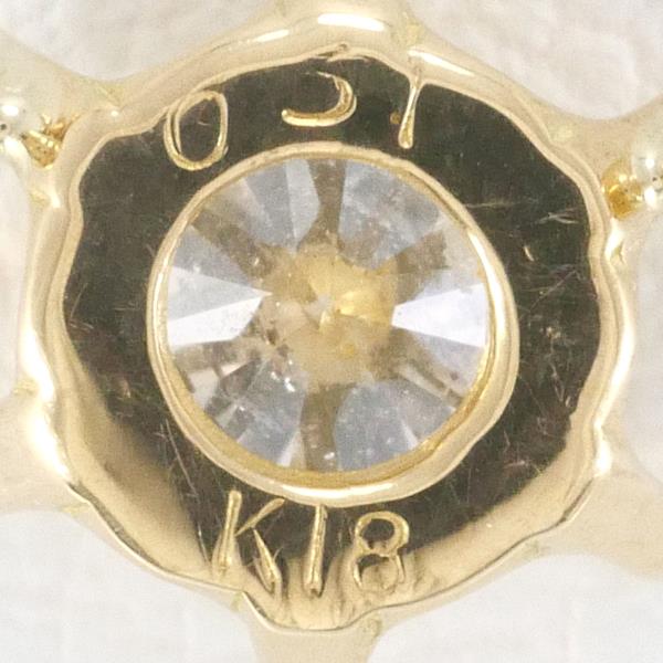 K18 Yellow Gold Diamond Necklace 0.31ct in Pristine Condition