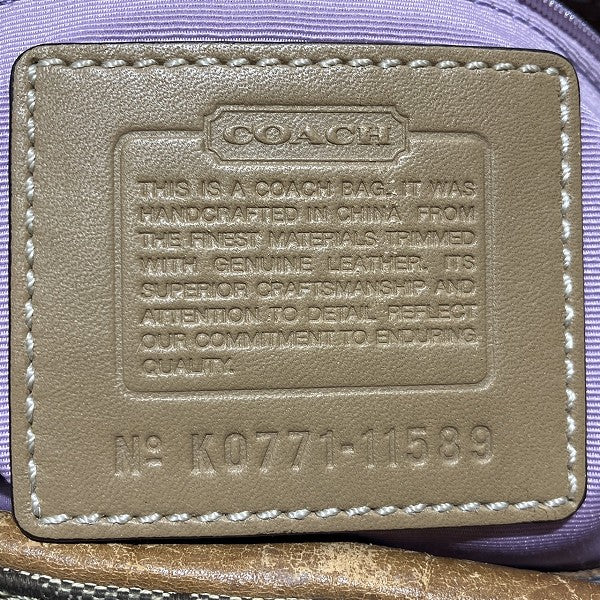 Coach Signature 11590 Handbag in Good Condition