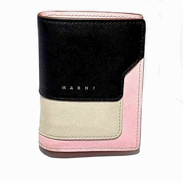 Marni Saffiano Leather Bifold Wallet