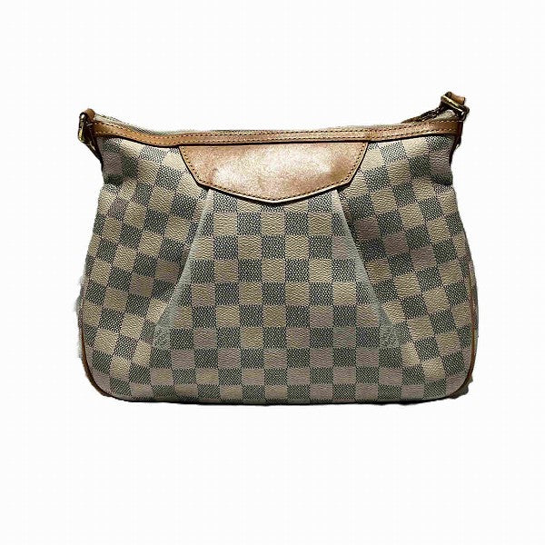 Louis Vuitton Damier Azur Siracusa PM Shoulder Bag N41113