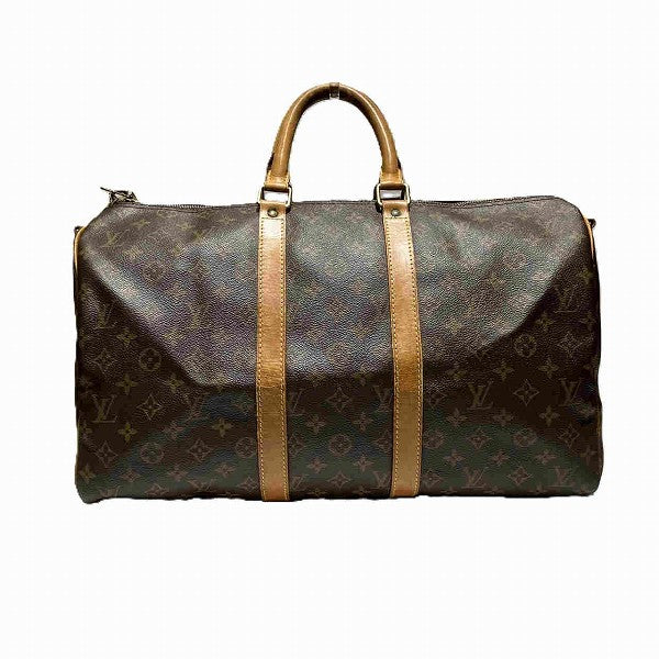 Louis Vuitton Monogram Keepall Bandouliere 45 Travel Bag M41418 in Good Condition