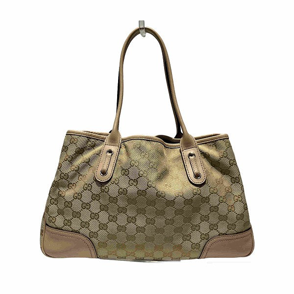 Gucci GG Canvas Princy Tote Bag 163805 in Good Condition