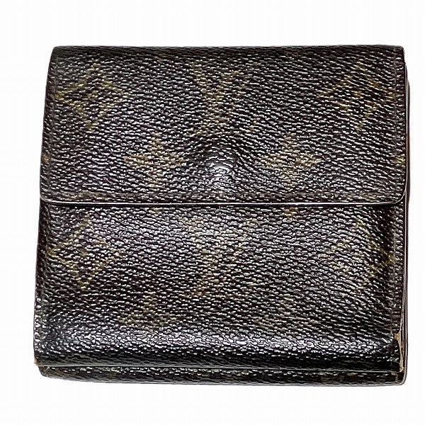 Louis Vuitton Monogram Trifold Wallet M61652 in Fair Condition