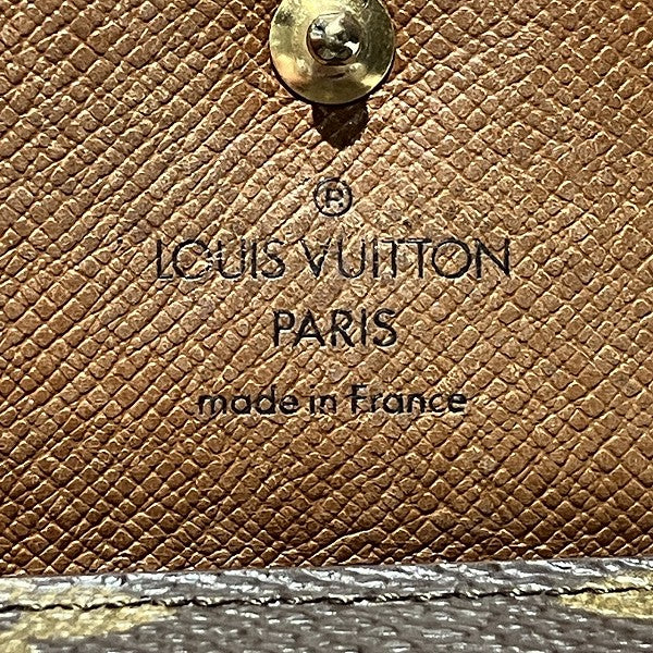 Louis Vuitton Monogram Trifold Wallet M61652 in Fair Condition