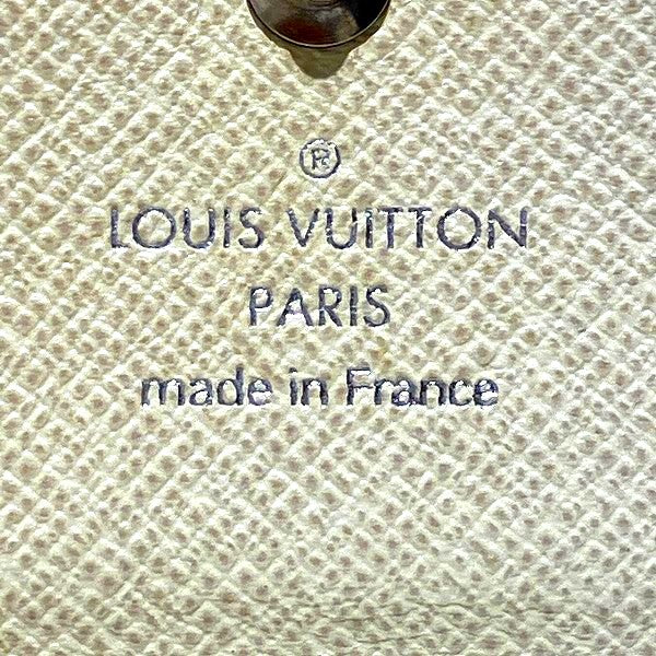 Louis Vuitton Grain Leather Elise Wallet M6348J in Fair Condition