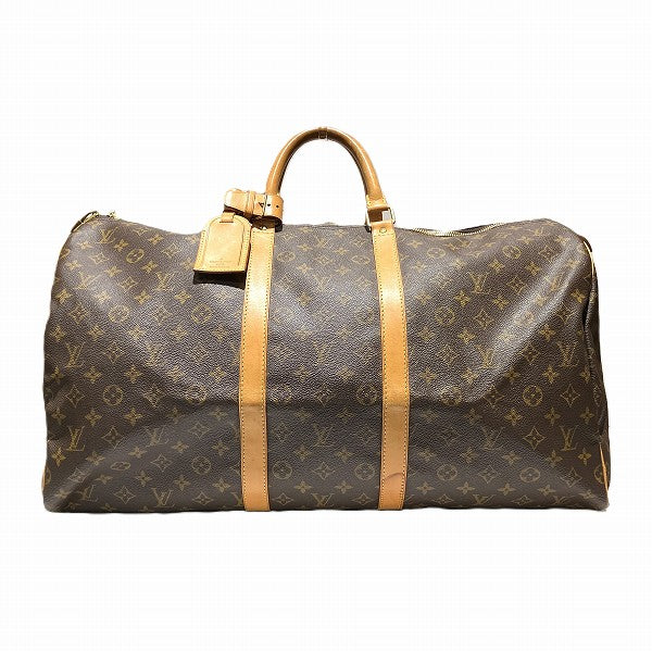 Louis Vuitton Monogram Keepall 55 M41424 Travel Bag in Good Condition