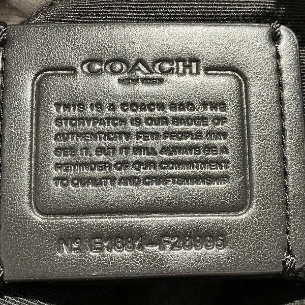 Coach Leather Nylon Backpack F28995