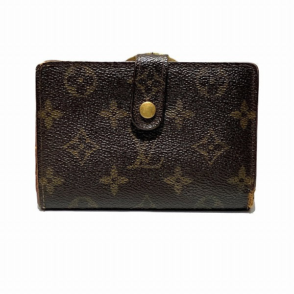 Louis Vuitton Monogram Porte Monnaie Viennois Wallet M61663 in Fair Condition